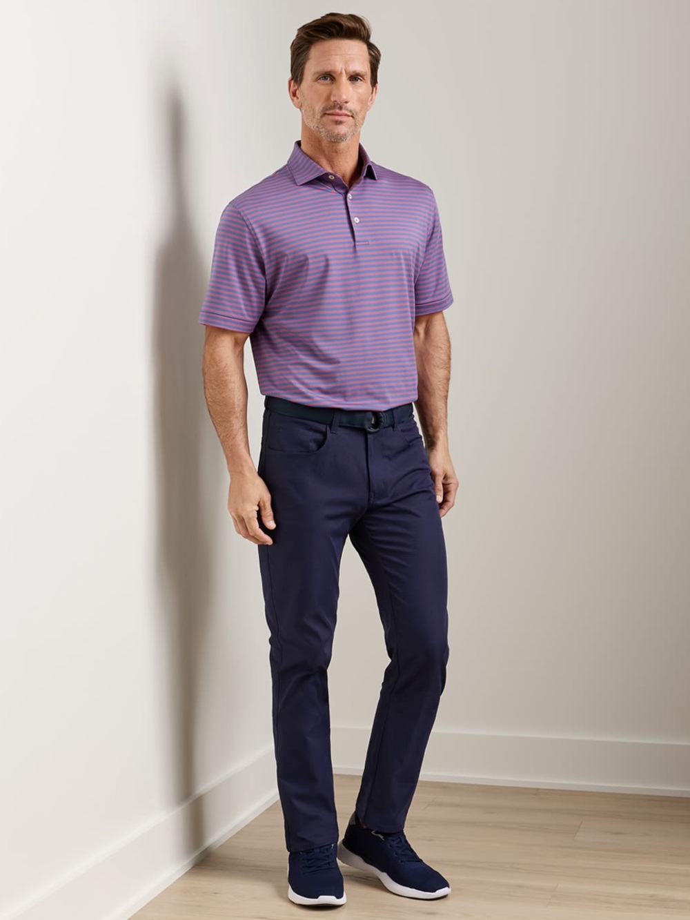 Peter Millar || eb66 Performance Five-Pocket Pants Slacks Navy Blue 34 x 30